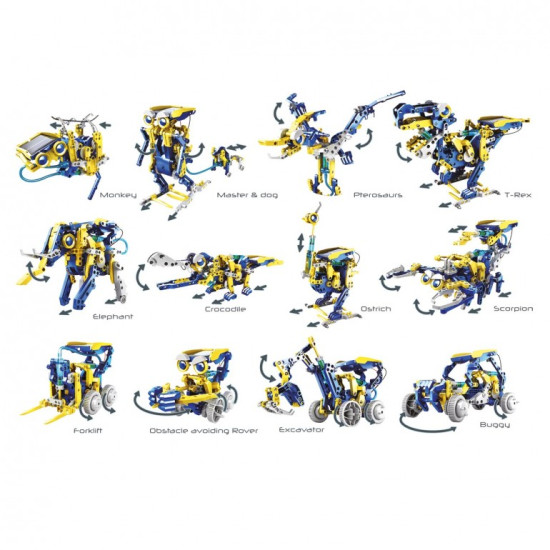 KIT 12 EN 1 DEQUBE ROBOT Robotica