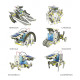 KIT 14 EN 1 DEQUBE ROBOT Robotica