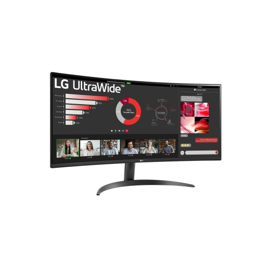 MONITOR LED LG 34WR50QC - B 34 PULGADAS 3440 Monitores