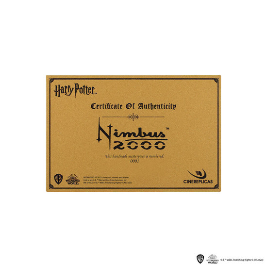 REPLICA CINEREPLICAS HARRY POTTER ESCOBA NIMBUS Réplicas REPLICA CINEREPLICAS HARRY POTTER ESCOBA NIMBUS Réplicas