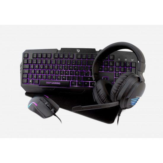 KIT TECLADO + RATON + AURICULARES Teclado + ratón KIT TECLADO + RATON + AURICULARES Teclado + ratón