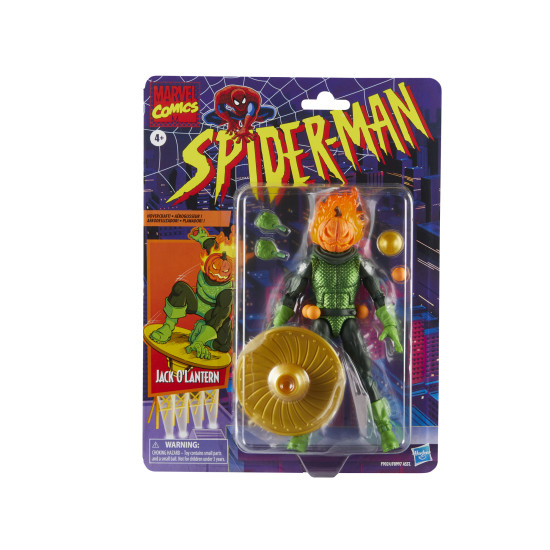 FIGURA HASBRO MARVEL COMICS SPIDERMAN JACK Figuras
