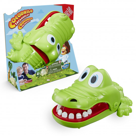 JUEGO EDUCATIVO HASBRO COCODRILO SACAMUELAS Juguetes