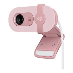 WEBCAM LOGITECH BRIO 100 ROSADO FULL