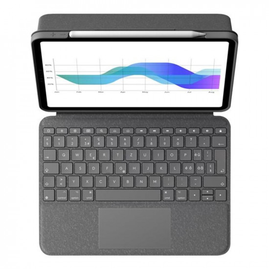 FUNDA LOGITECH FOLIO TOUCH APPLE IPAD Accesorios de tablets