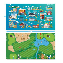 TAPETE SPHERO CODE MAT CITY GOLF