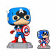 FUNKO POP MARVEL A60 - COMIC CAPITAN AMERICA Funkos FUNKO POP MARVEL A60 - COMIC CAPITAN AMERICA Funkos