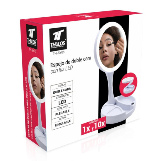 ESPEJO DOBLE CARA THULOS TH - BY05 Cuidado personal ESPEJO DOBLE CARA THULOS TH - BY05 Cuidado personal