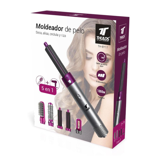 MOLDEADOR PELO 5 EN 1 THULOS Cuidado personal MOLDEADOR PELO 5 EN 1 THULOS Cuidado personal