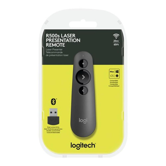 MANDO WIRELESS INALAMBRICO LOGITECH R500S PRESENTACIONES Accesorios proyectores MANDO WIRELESS INALAMBRICO LOGITECH R500S PRESENTACIONES Accesorios proyectores