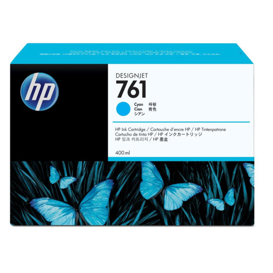 CARTUCHO TINTA HP761 CIAN 400ML Consumibles impresión de tinta