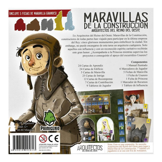 JUEGO MESA MARAVILLAS LA CONSTRUCCION EDAD Juegos de mesa JUEGO MESA MARAVILLAS LA CONSTRUCCION EDAD Juegos de mesa