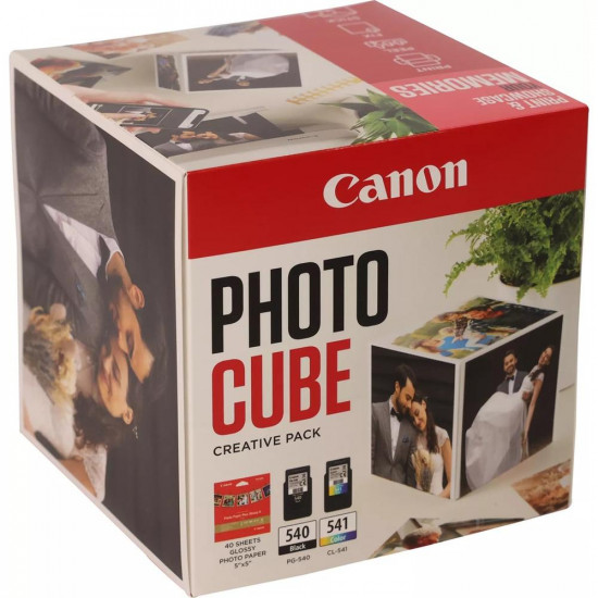 CARTUCHO CANON PG - 540 CL - 541 PHOTO CUBE Consumibles impresión de tinta