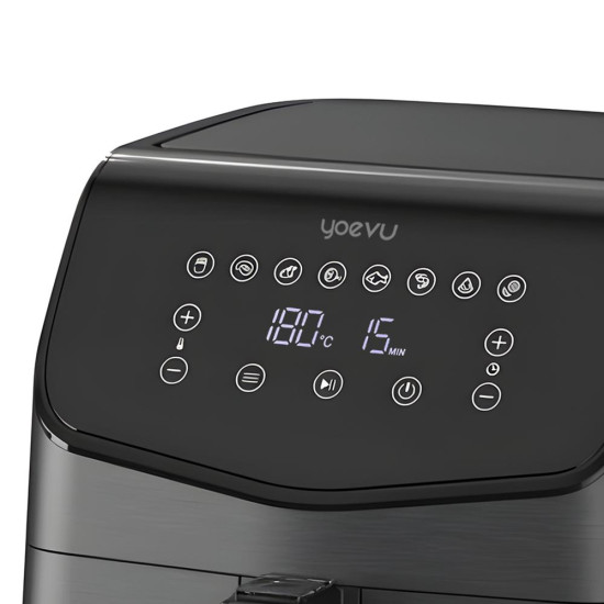 YOEVU FREIDORA AIRE 5.5 L 1600W Freidoras YOEVU FREIDORA AIRE 5.5 L 1600W Freidoras