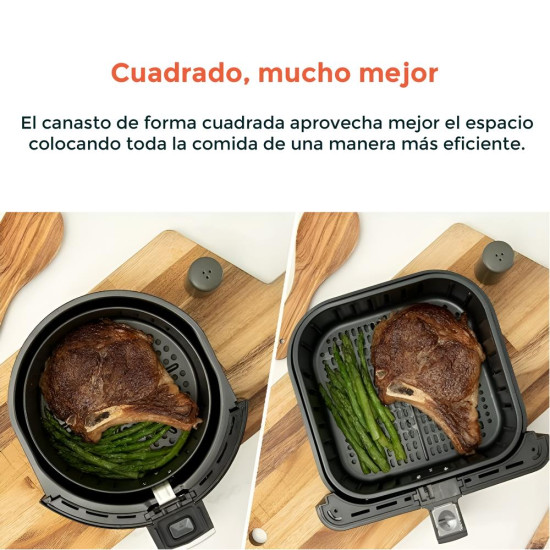 YOEVU FREIDORA AIRE 5.5 L 1600W Freidoras YOEVU FREIDORA AIRE 5.5 L 1600W Freidoras