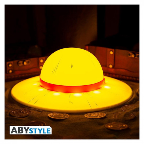 LAMPARA ABYSTYLE ONE PIECE SOMBRERO PAJA Lampara merchandising