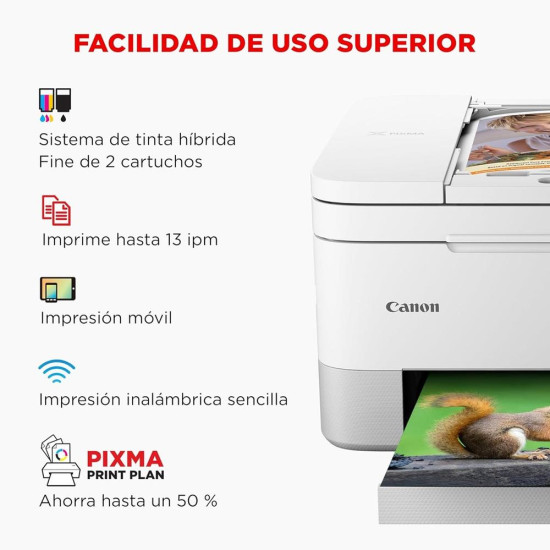 MULTIFUNCION CANON PIXMA TS7451I INYECCION COLOR Multifunciones MULTIFUNCION CANON PIXMA TS7451I INYECCION COLOR Multifunciones
