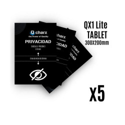 LAMINAS PROTECCION FRONTALES QCHARX TABLET PRIVACIDAD