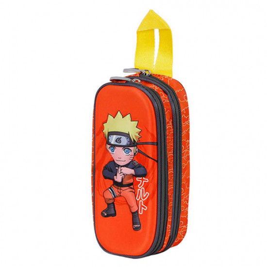 ESTUCHE DOBLE 3D KARACTERMANIA NARUTO CHIKARA Mochilas frikis