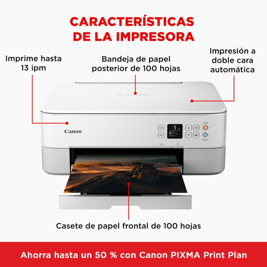 MULTIFUNCION CANON PIXMA TS5351I INYECCION COLOR Multifunciones