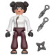 PLAYMOBIL NARUTO SHIPPUDEN TENTEN Playmobils PLAYMOBIL NARUTO SHIPPUDEN TENTEN Playmobils