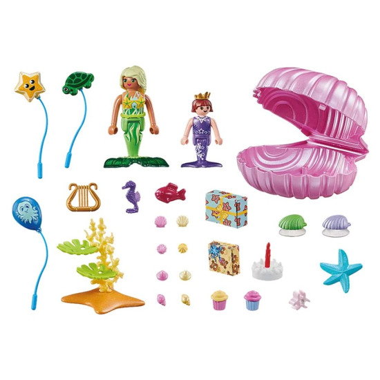 PLAYMOBIL CUMPLEAÑOS SIRENAS Playmobils PLAYMOBIL CUMPLEAÑOS SIRENAS Playmobils