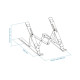 SOPORTE BASE ELEVADOR TOOQ PORTATIL TABLETS Accesorios de portátiles SOPORTE BASE ELEVADOR TOOQ PORTATIL TABLETS Accesorios de portátiles