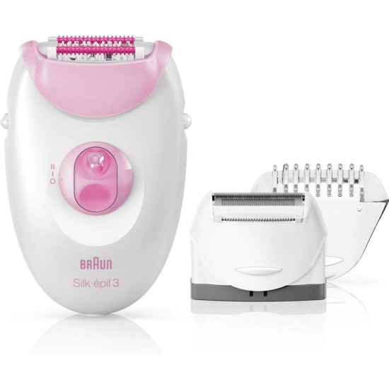 DEPILADORA BRAUN SILK - EPIL 3 BLANCA Afeitadoras DEPILADORA BRAUN SILK - EPIL 3 BLANCA Afeitadoras