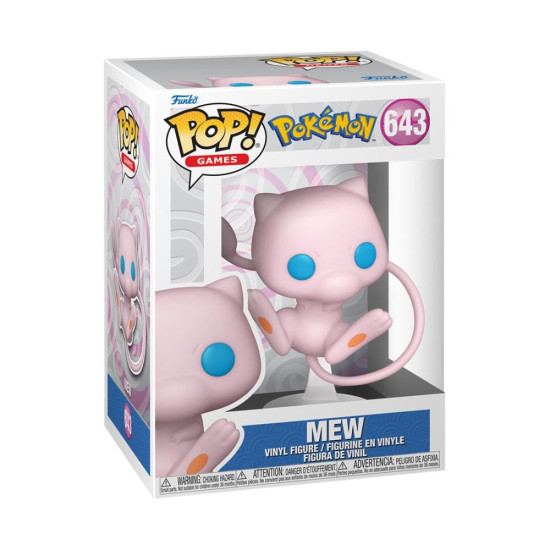 FUNKO POP POKEMON MEW 74221 Funkos FUNKO POP POKEMON MEW 74221 Funkos