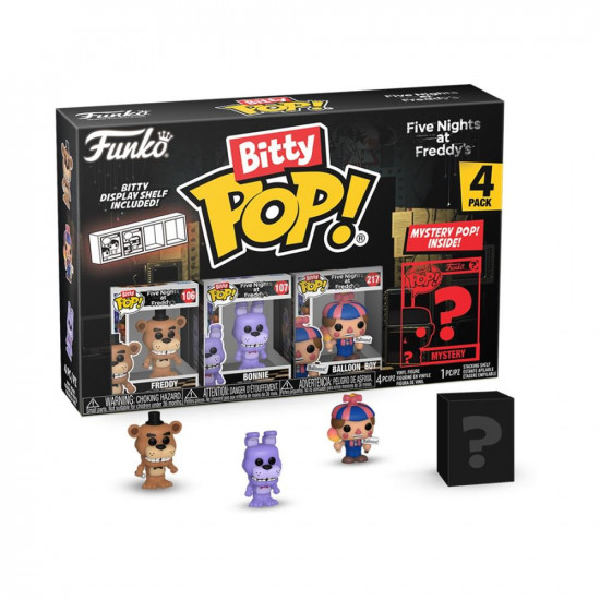 BITTY POP FUNKO FNAF FREDDY 4PK Funkos