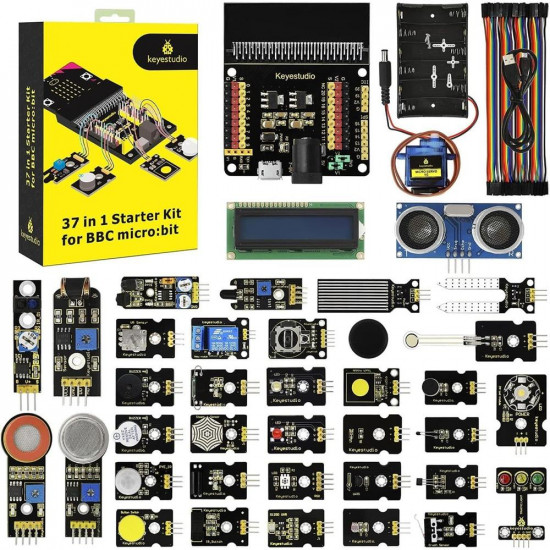 STARTER KIT SENSORES Y ACTUADORES MICRO:BIT Robotica