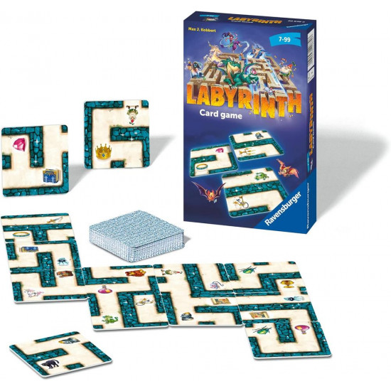 JUEGO CARTAS RAVENSBURGER LABYRINTH FORMATO VIAJE Juegos de mesa