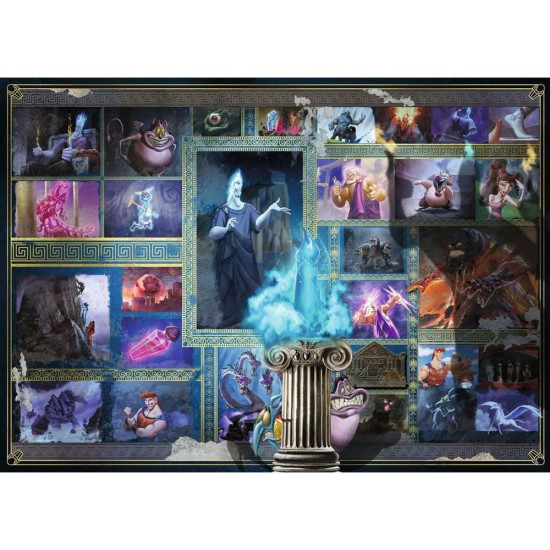 PUZZLE RAVENSBURGER DISNEY VILLAINOUS: HADES 1000 Puzzles PUZZLE RAVENSBURGER DISNEY VILLAINOUS: HADES 1000 Puzzles