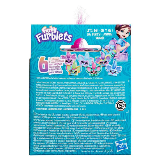 JUGUETE CREATIVO HASBRO FURBY FURBLETS HIP - BOP Juguetes JUGUETE CREATIVO HASBRO FURBY FURBLETS HIP - BOP Juguetes