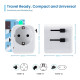 ENCHUFE UNIVERSAL VIAJE EWENT EW1472 UE Enchufes inteligentes ENCHUFE UNIVERSAL VIAJE EWENT EW1472 UE Enchufes inteligentes