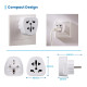 ENCHUFE UNIVERSAL EWENT EW1480 EU USA Enchufes inteligentes ENCHUFE UNIVERSAL EWENT EW1480 EU USA Enchufes inteligentes