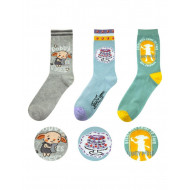 SET 3 PARES CALCETINES CINEREPLICAS HARRY