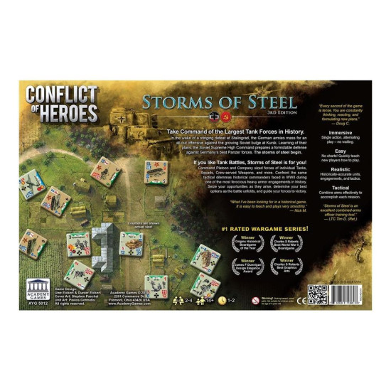 JUEGO MESA CONFLICT OF HEROES STORMS Juegos de mesa JUEGO MESA CONFLICT OF HEROES STORMS Juegos de mesa