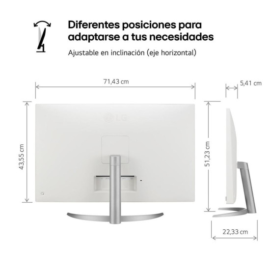 MONITOR LED LG MY VIEW 32SQ700S Monitores MONITOR LED LG MY VIEW 32SQ700S Monitores