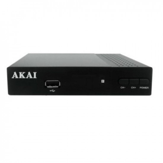 RECEPTOR TDT HD AKAI DVB - T2 H.265 Receptores tdt