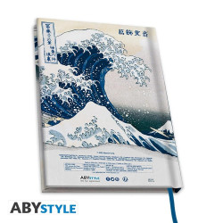 CUADERNO NOTAS A5 ABYSTYLE HOKUSAI LA