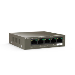 SWITCH IP - COM G1105P - 4 - 63W 5 PUERTOS
