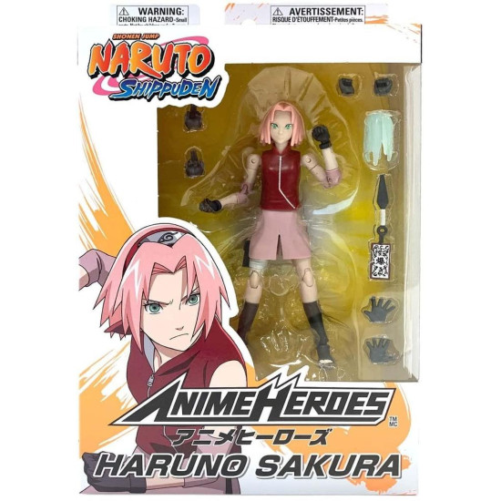 FIGURA BANDAI ANIME HEROES NARUTO HARUNO Figuras