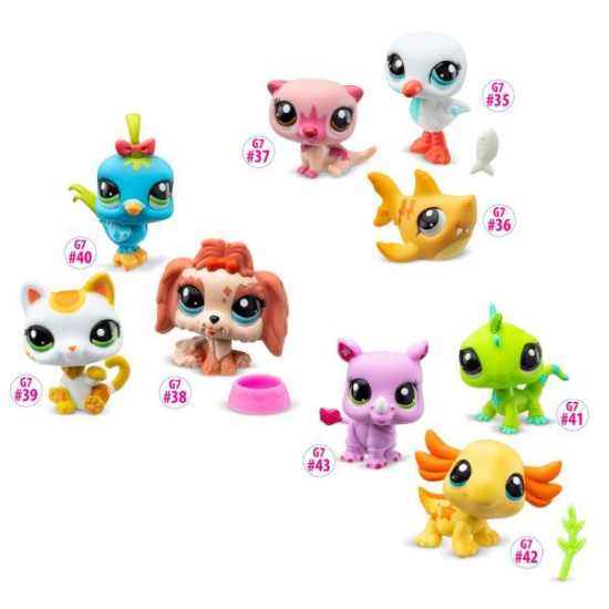 MASCOTAS LITTLE PET SHOP PACK 3 Juguetes