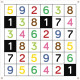 TAPETE NUMEROS TILK BEE - BOT BLUE - BOT Robotica TAPETE NUMEROS TILK BEE - BOT BLUE - BOT Robotica