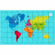TAPETE MAPA MUNDI TILK BEE - BOT BLUE - BOT Robotica TAPETE MAPA MUNDI TILK BEE - BOT BLUE - BOT Robotica