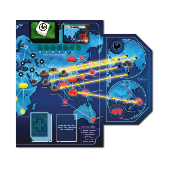 JUEGO MESA PANDEMIC ESTADO EMERGENCIA EDAD Juegos de mesa JUEGO MESA PANDEMIC ESTADO EMERGENCIA EDAD Juegos de mesa