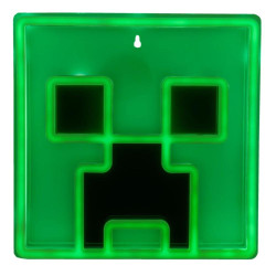 LÁMPARA PARED PALADONE MINECRAFT CREEPER LUZ