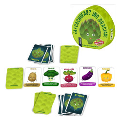 JUEGO MESA DEVIR ALCACHOFAS ¡NO GRACIAS!