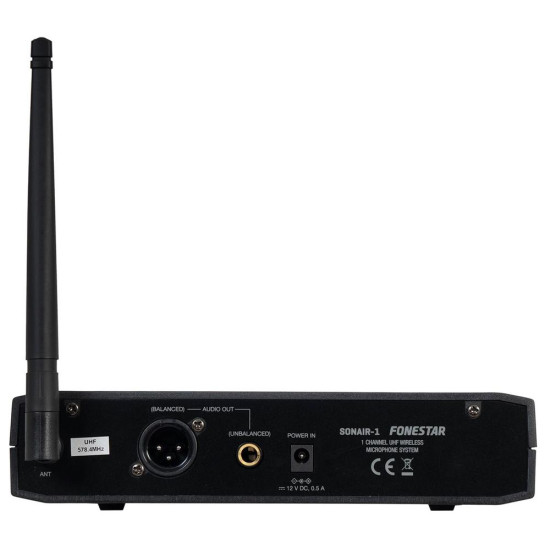 MICROFONO INALAMBRICO UHF FONESTAR SONAIR - 1M Micrófonos MICROFONO INALAMBRICO UHF FONESTAR SONAIR - 1M Micrófonos